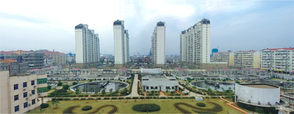 江西最大污水處理廠——南昌朝陽污水處理廠二期工程（省、市優(yōu)良工程，獲滕王閣杯）